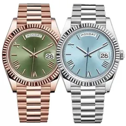 Wysokiej jakości męskie zegarki relojes automatyczny ruch mechaniczny moda kobieta szafir szklany projektant Montres zegarek męskie zegarek szafirowe światło data