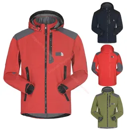 Top-Herren-Designer-Northern-wasserdichte, atmungsaktive Softshell-Jacke, Herren-Outdoor-Sportmäntel, Damen, Ski, Wandern, winddicht, Winter-Outwear, Gesichtsjacke