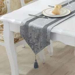 Table Runner flanell diamantlöpare chirstmas dekoration hög kvalitet