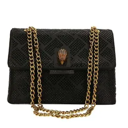 Totes 2323 Nuovo Diamond Eagle Head Bag Women Occiglia Design del marchio di moda a Londra UK Messenger Bag Small Bag 240407
