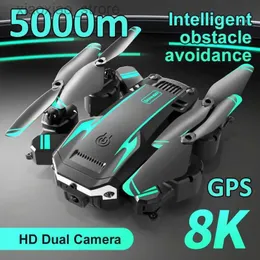 新しいS6ドローン8K HD空中RCプレーンデュアルカメラクアッドコプター折りたたみフライヤー3つの側面回避大人に適した3つのバッテリーに適し