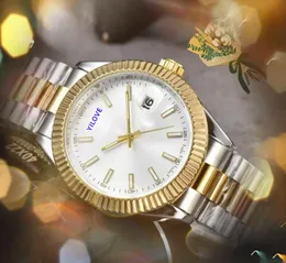 Relógio masculino simples com mostrador de três pinos, relógio mecânico totalmente automático, corda automática, hip hop, data, hora, relógio de aço inoxidável macio, montre de luxe