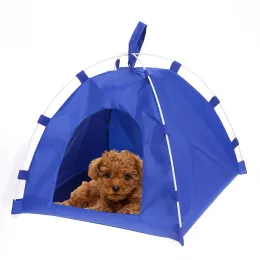 Клетка для собаки, питомник для собак, водонепроницаемая палатка Оксфорд для собак и кошек, мягкая удобная складная кровать, портативное милое гнездо для домашних животных