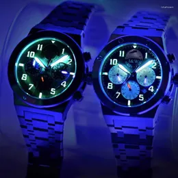 Armbanduhren Relogio Masculino Karneval Mechanische Sportuhren für Männer Leuchtende Taucher Automatische Armbanduhr 2023 Montre