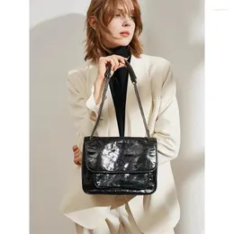 Evening Bags Women Bag Shoulder Crossbody For Designer Luxury 2023 Handbag Leather Casual Foreign Style