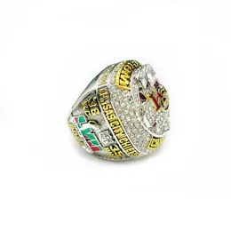 Anello replica del Kansas Super Championship 2023 Anelli da uomo Church Football Ring291D