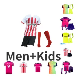 23 24 Sunderland Futbol Forması Stewart Simms Roberts Amad 1990 Clarke Dajaku Embleton Evans Nien Futbol Gömlek Pritchard 2023 2024 J.Bennette Wright Erkek Kids Tops