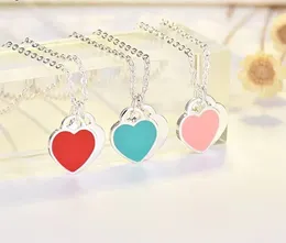 2023 New Style Double Heart Dual Color Luxury Designer 10mm Heart Necklace for Women - Gold Chains Jewelry Supply, Perfect for Valentine's Day and Luxury Gifting