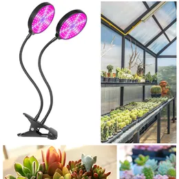 Volles Spektrum Phytolamps DC5V USB -LED Wachsen Licht mit Timer 15W 30W 45W 60W Desktop Clip Phyto Lampen für Pflanzen Blumen wachsen Box