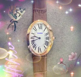 Två stift Design Tank Women Square Roman Dial Watch Lovers Simple Small Armband Quartz Analog Clock Luxury äkta läderfjäril