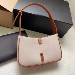 Designer-Tasche Hobos LE5A7 Schultertasche aus glattem Leder, luxuriöse Geldbörse aus Leder mit Krokodilprägung für Damen, luxuriöse Tragetasche für Damen