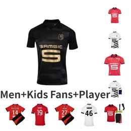 23 24 Stade Rennais Soccer Jerseys Aguerd Traore Home Away 3rd Rennes Guirassy Camavinga 2023 Sulemana Bourigeaud Terrier Doku Laborde Santamaria de Football Shird