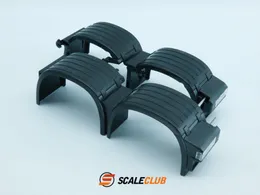 Scaleclub Traseiro Fender Luz Traseira ، 1/14 Reboque ، Eixo Duplo ، Tamiya Lesu ، Scania Man ، Actros ، do Carro Volvo ،