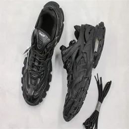 Najwyższej jakości Paris Track 2 Triple S 3 0 Białe czarne kobiety designerskie buty tato butów tata toru