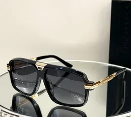 Cool Sunglasses Black Gold/Grey Shaded 6032 Mens Designer Sunglasses Shades UV400 Eyewear with Box