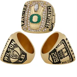 Fans'Collection 2019 Oregon Duck Ring Championship Lembrança esportiva Presente promocional para fãs whole266l