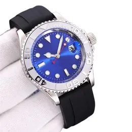 Relógio de luxo estilo moda movimento automático relógios aço inoxidável completo esportes masculino cronômetro relógio luminoso montre de luxe wris309n