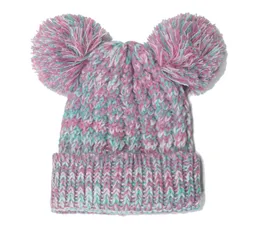 Inverno primavera RAGAZZA Cappelli Viaggio ragazzo Moda adulto Berretti Skullies Chapeu Berretti Cotone Berretto da sci KID cappello rosa tenere al caldo le signore BOY cap ps caldo Capodanno regalo di Natale