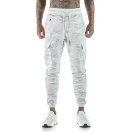 Godlikeu Summer Summer Mens Cargo Pants Camo Winter Casual White Camouflage Fitness Sport Training Breaters290V
