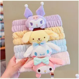 Hair Accessories Headband 4 Colors Plush Kouromie Elastic Fashion Soft Girl Infant Drop Delivery Baby Kids Maternity Dhrqm