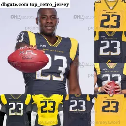 Camisas de futebol 2023 Brahmas Jersey Jack Coan Jawon Pass Reid Sinnett Kalen Ballage Jon Hilliman Jacques Patrick Landen Akers Fred Brown Travis Jonsen Ben