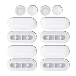 Toilet Seat Covers 67JB 12Pcs Cover Buffers Support Plugs For Bathroom Comfort Easy Assembly Suitable Household El Use