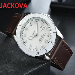 Zegar czasowy klasyczny bransoletka zegarek Bateria Bateria Chronograph Quartz Stopwatch oryginalny skórzany pasek na rękę renOJ D244M