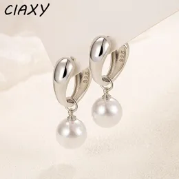 Dangle Earrings French Style Water Drop Imitation Pearl For Women 2023 Trending Round Shape Hanging Ear Buckle Fashion Jewelry