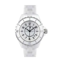 H0968 Ceramic Watch Fashion Märke 33 38mm Vattenbeständiga armbandsur Luxury Women's Watch Fashion Gift Märke Luxury Watch R282S