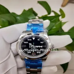 -Säljning Asia ETA 2813 Movement Orologio Air-King Serie 40mm Zaffiro Specchio Mechanical Automatico Men Watches Wristwatch252p