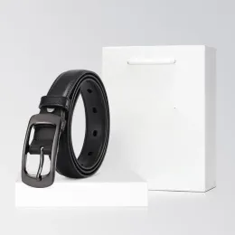 Classics Men Belts Designer Mens and woman fashion Togo leather classic reversible belt black brown H gold silver buckles