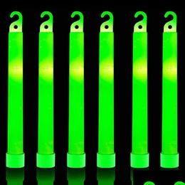 Outdoor Gadgets 10Pcs Lot 6Inch Green Glow Stick Chemical Light Cam Emergency For And Survival Earthquake 230726 Drop Delivery Sports Dhgyq