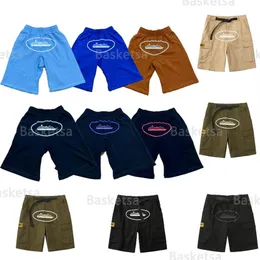 Last shorts pantalon byxor män minus två vaktsdesigner knä längd byxor mans mode cargos byxor träning streetwear clote174b