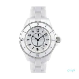 H0968 Keramikuhr Modemarke 33 38mm wasserdichte Armbanduhren Luxus Damenuhr Mode Geschenkmarke Luxusuhr R2472