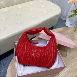 f01 2023 fashion new Inclined shoulder bags soft sheep leather handbags Luxury wallet womens Cross body bag Hobo Totes purses