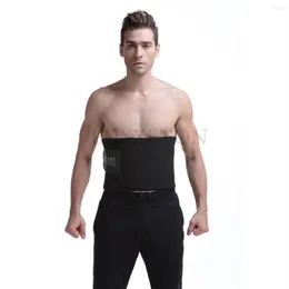 Kvinnors shapers män shaper svett midja trimmer neopren bantningsbälte kropp sport mage formen cincher girdle243i