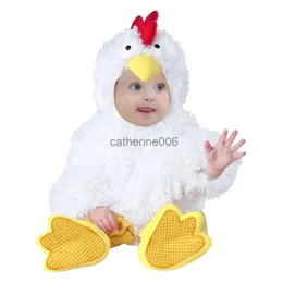 Special Occasions Baby Chicken Chick Costume for Boys Girls Infant Fleece Rompers Jumpsuit with Shoes Halloween Easter Fancy Dress 6M 12M 18M x1004