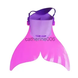 Special Occasions Mermaid Monofin for Swimming Flippers for Mermaid Tail Kids Girl Child Wear Fins x1004