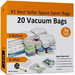 Storage Bags Vacuum Bags- Store And Organize Clothes Linens Seasonal Items By Everyday Home