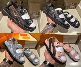 Designer Sandals Men Women Leather Mules Cool Stylish Slides Adjusted Buckles Belt Summer Slippers With box size 35458136382