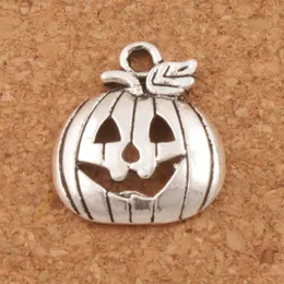 Halloween Pumpkins Cute MIC Antique Silver Charms 200pcs lot Fashion 18 3x15 8mm Pendants Jewelry DIY L1098253j