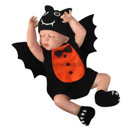 Special Occasions Umorden Unisex Baby Infant Halloween Bat Costume Romper Bodysuit Wings Hat 3pcs Set Fleece Long/Short Sleeve Red/Orange x1004