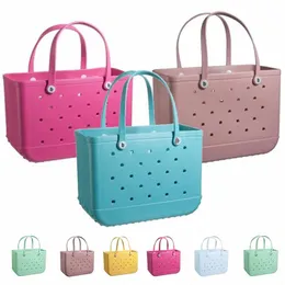 Bogg Beach Bag Custom Fashion средняя большая XL Summer Pvc Tote Женщины мужчины сумочка 754Z#