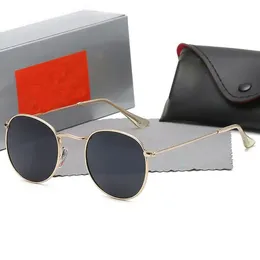 Óculos de sol de designer clássico para mulheres óculos de sol óculos de sol praia rua foto pequenos sunnies metal quadro completo retro óculos com caixa