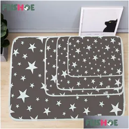Kennels Pens Washable Pet Pee Pad Diaper Mat Reusable S For Dogs Bed Urine Training Four Seasons 221124 Drop Delivery Home Garden Supp Dh6Hb