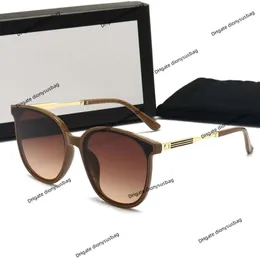 نظارات العلامة التجارية للأزياء الاتجاه الرجعية Round Ground Grounds Sunglasses Outdoor Seven Sourism Street Photo UV400