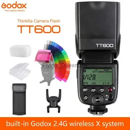 Flash Heads Godox TT600 2.4G Wireless GN60 Master/Slave Camera Speedlite for Pentax Olympus Fuji Lumix YQ231005