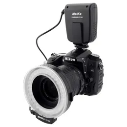 フラッシュヘッドMeike FC-100 FC100マニュアルLEDマクロリングフラッシュライトOlympus PentaxデジタルDSLRカメラYQ231003用7アダプターリング