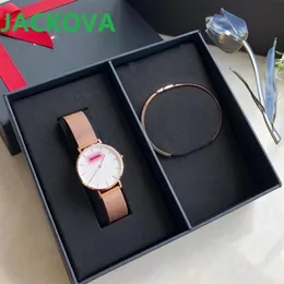 All Crime Luxury Womens Quartz Watches 32mm Fashion Rose Gold Lady Bracelets Watch With Original Box Dress Women Gift Montre F292D