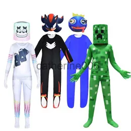 Special Occasions Boys Girls Bodysuit Monster Horror Game Jumpsuit Carnival Birthday Party Halloween Cosplay Costume Kids Clothing x1004